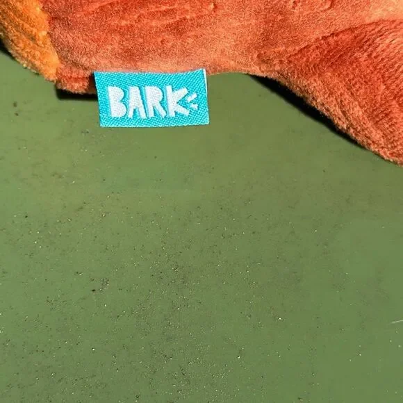 BarkBox Brown Stick Plush Dog Toy Medium 7.5” Squeaky Chew Toy - Picture 3 of 6